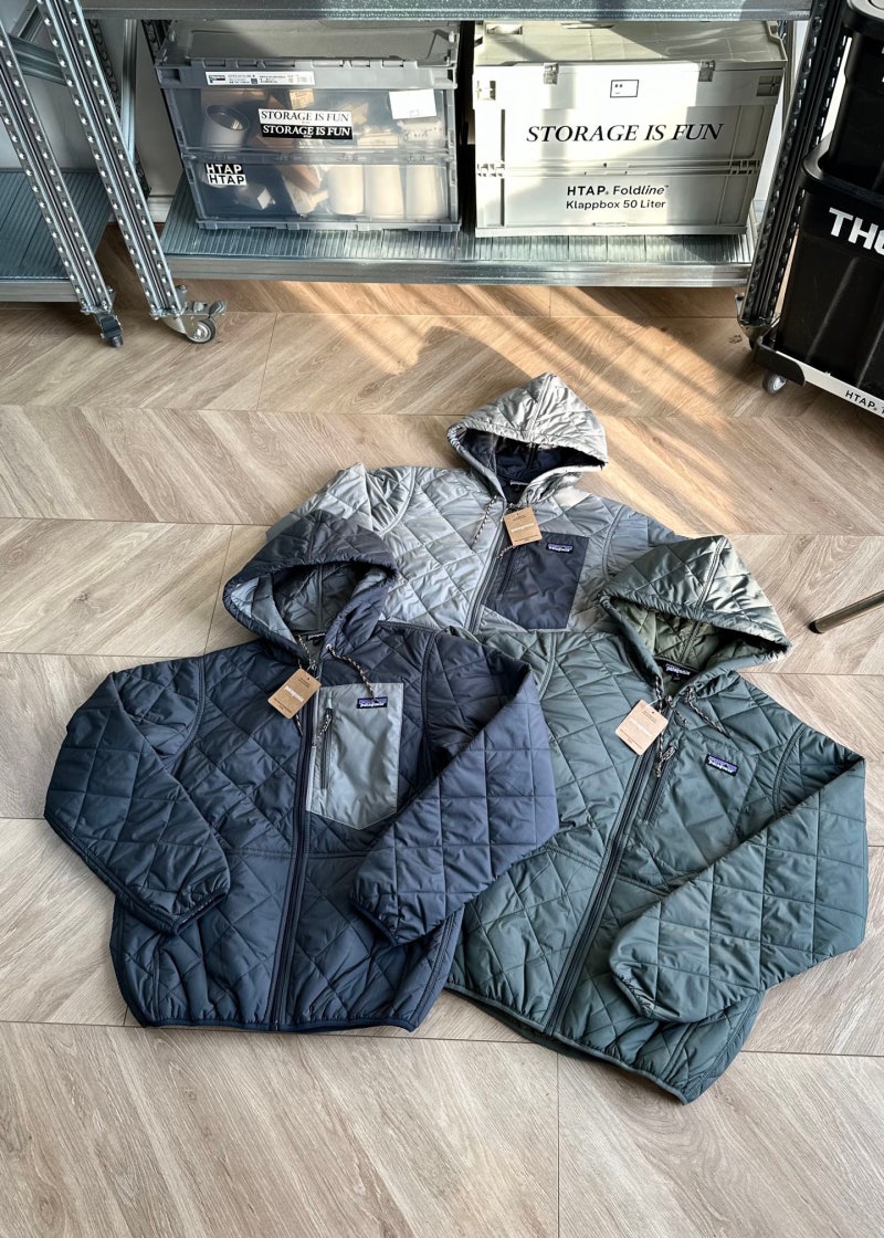 Patagonia 파타고니아 다이아몬드 퀼티드 보머 후디 경량 보온 후드 재킷 7976800