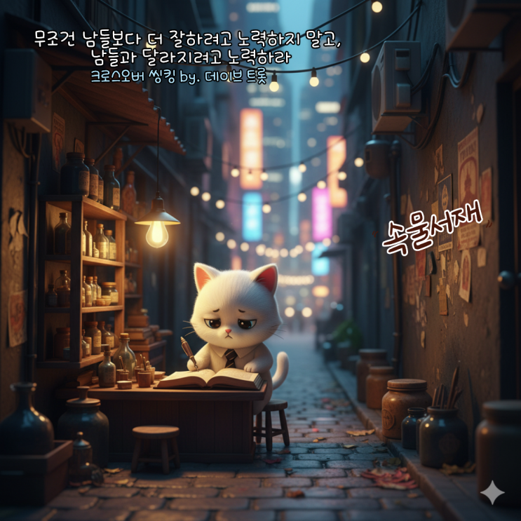  크로스오버 씽킹: 돈이 되는 아이디어를 꿈꾸는 구멍 가게 블로그(by. 데이브 트롯)