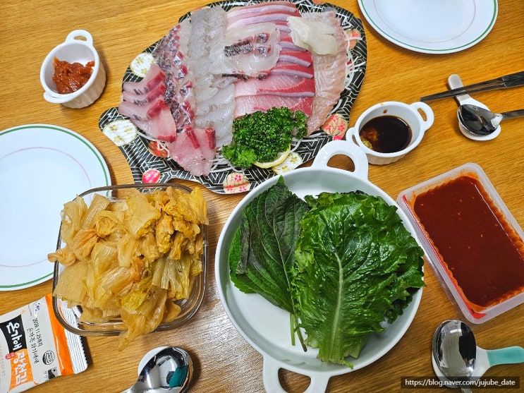  가락시장 방어 맛집 은하수산에서 방어 포장 후기 및 방어 시세