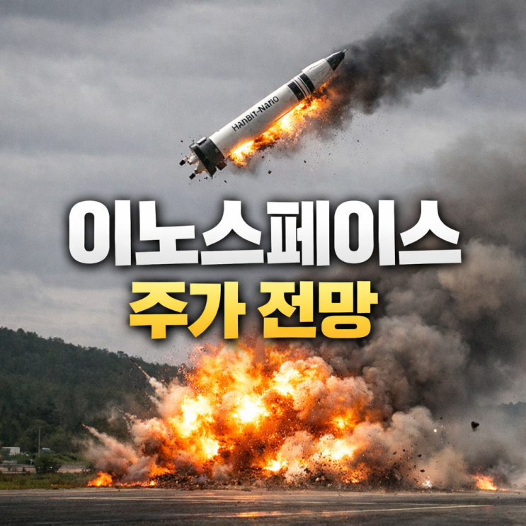  이노스페이스 주가 전망 오늘 하한가 이유 (한빛-나노 발사 실패와 폭발 분석)