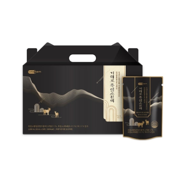  기력보 흑염소 진액 60ml 30포 사용 후기 - 효과 및 개인 경험