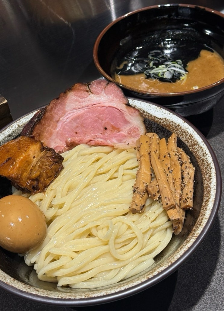  홍대 라멘 맛집 멘타카무쇼 츠케멘 재방문 후기