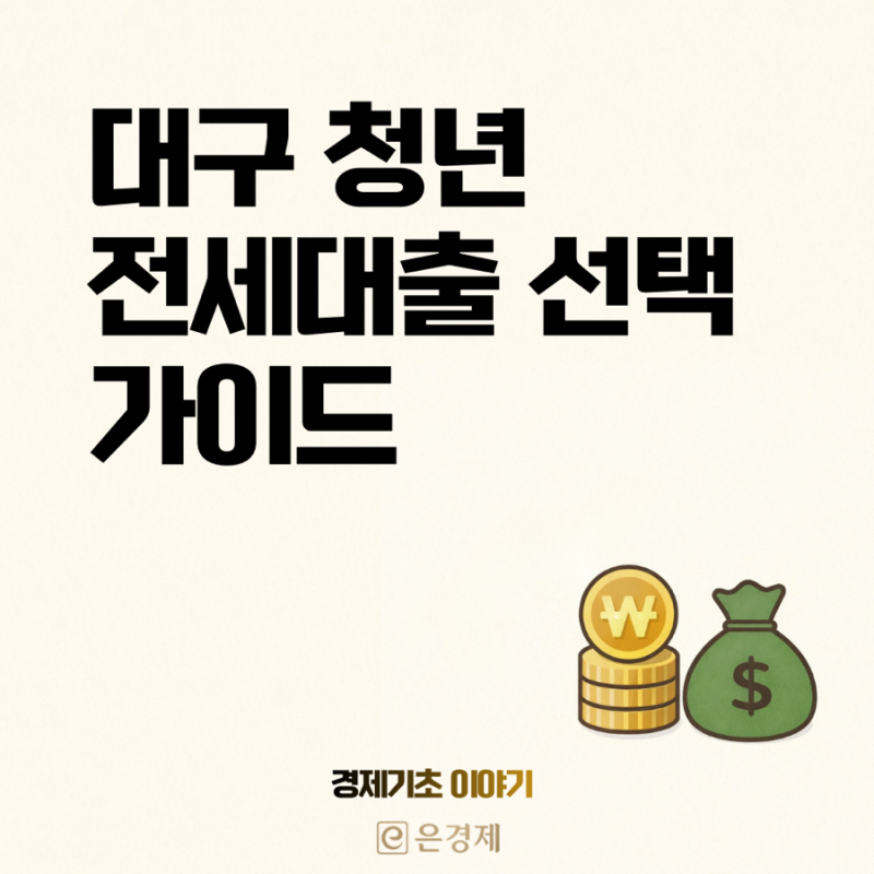 대구 청년 전세대출 선택 가이드