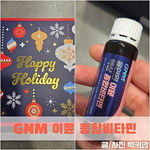 연말선물 추천 GNM 올인원 이뮨 종합비타민 솔직후기