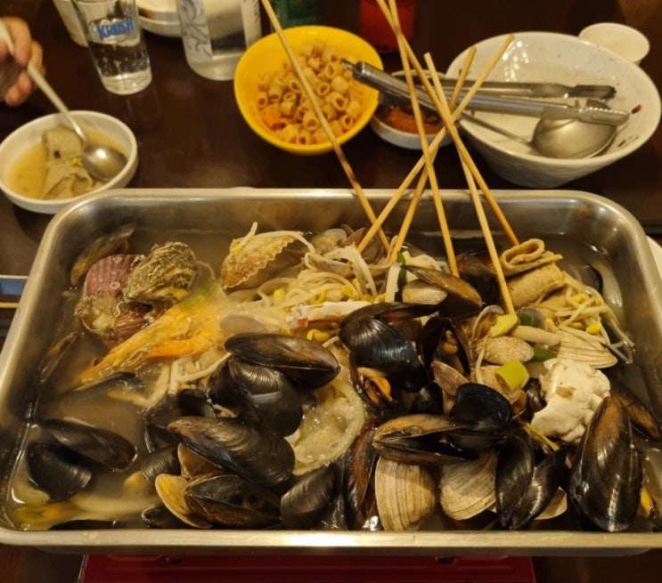  학익동맛집 마을회관포차 오뎅탕과 계란말이
