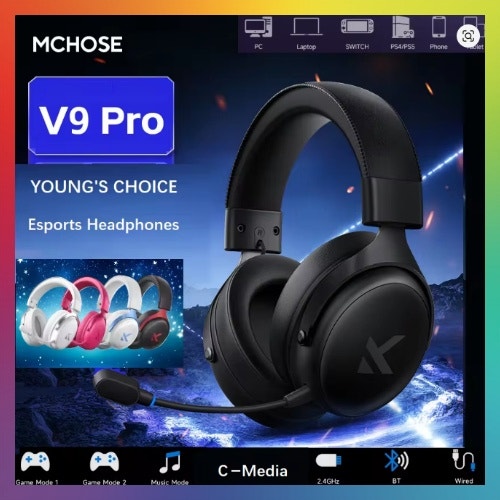 MCHOSE V9 Pro 알리 배그 헤드셋