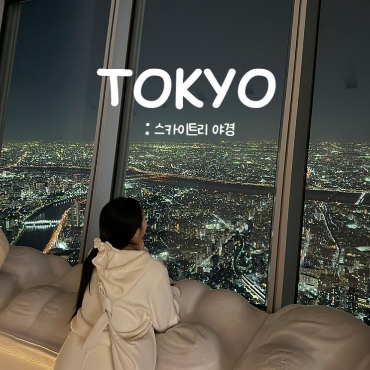  도쿄 스카이트리ㅣ연말 방문 야경 사전예약, 크리스마스 마켓 후기