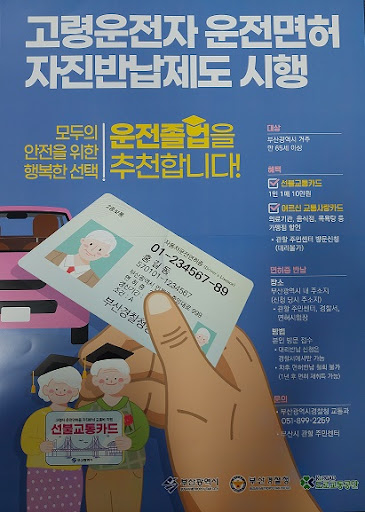  지역별 고령운전자 면허증 반납 나이와 혜택 총정리