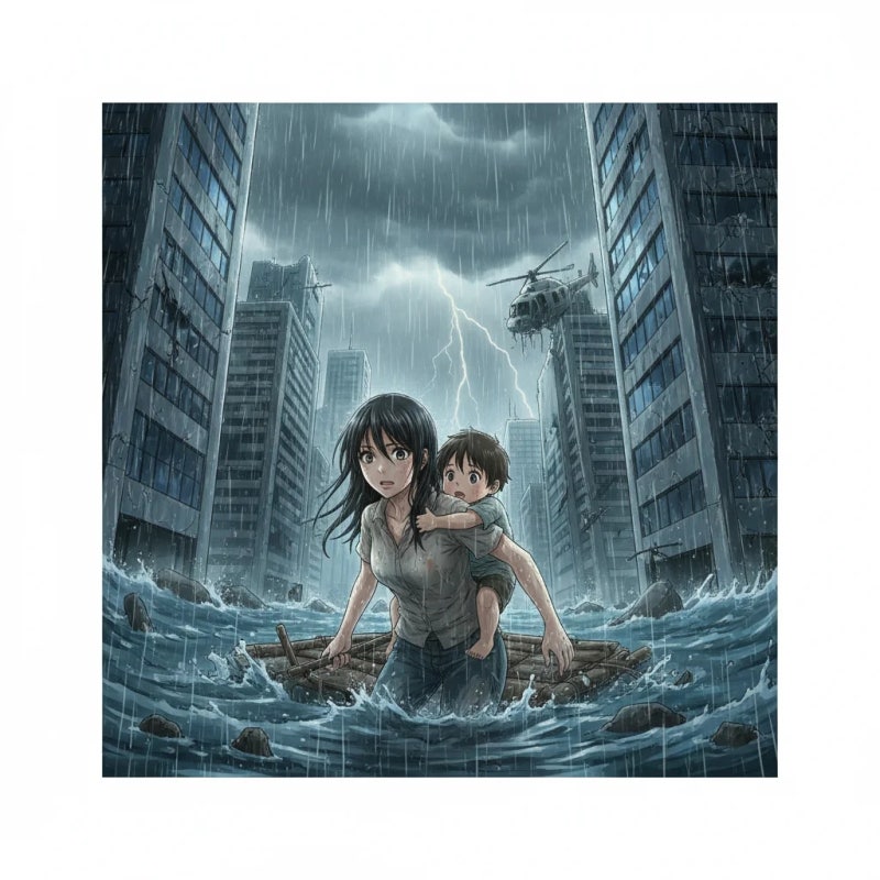 김다미 영화 <대홍수> 줄거리와 해석.. 넷플릭스 재난 SF 리뷰