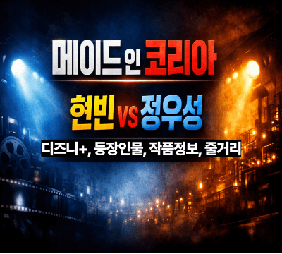  메이드 인 코리아, 현빈과 정우성:  디즈니+, 등장인물, 작품 정보, 줄거리 총정리