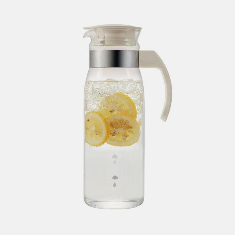 하리오 내열유리 냉장고 물병 RPLN -14 1400ml 화이트, 깔끔하고 실용적인 주방 필수템 추천!