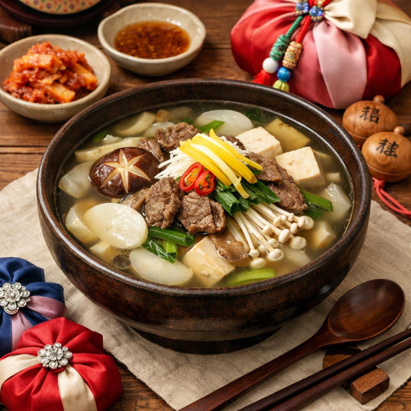 설날 제사상 필수! 맑고 깔끔한 탕국 끓이는 법 (실패 없는 레시피)