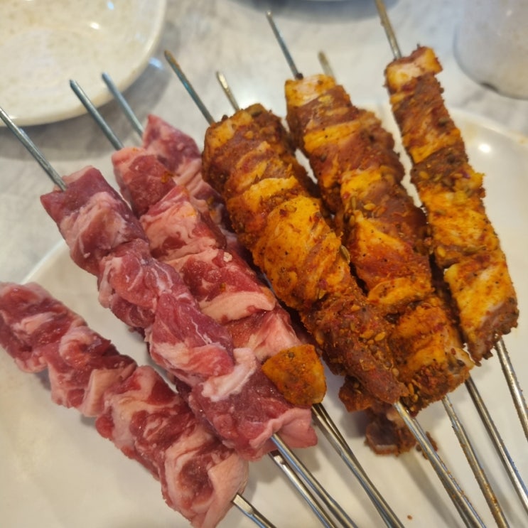  건대양꼬치 해란양꼬치 건대본점 양꼬치와 소꼬치