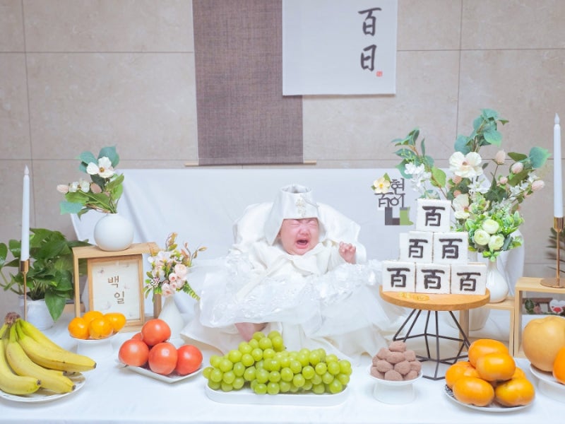 아기 백일상 준비물 셀프백일상 대여 촬영 팁