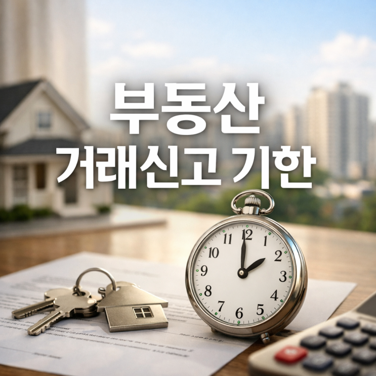  부동산 거래신고 기한 30일 넘기면 과태료 폭탄? (실거래가 신고 셀프 방법)