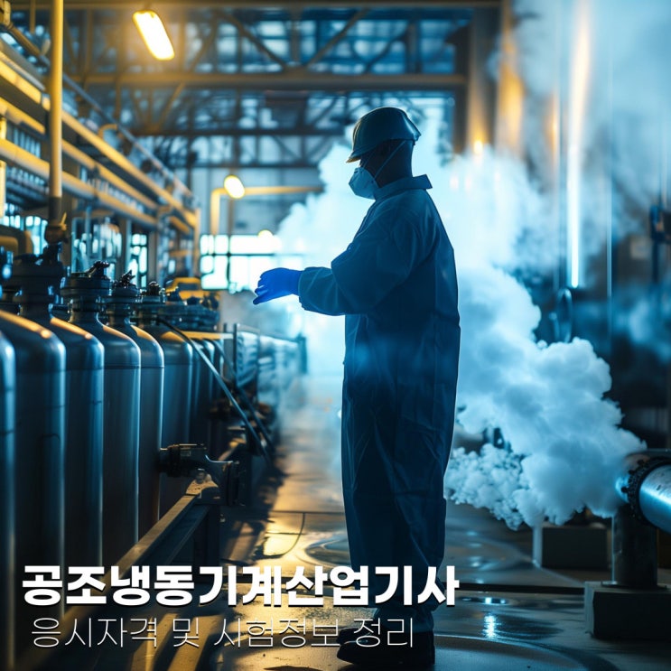  공조냉동기계산업기사 응시자격 및 시험정보 정리