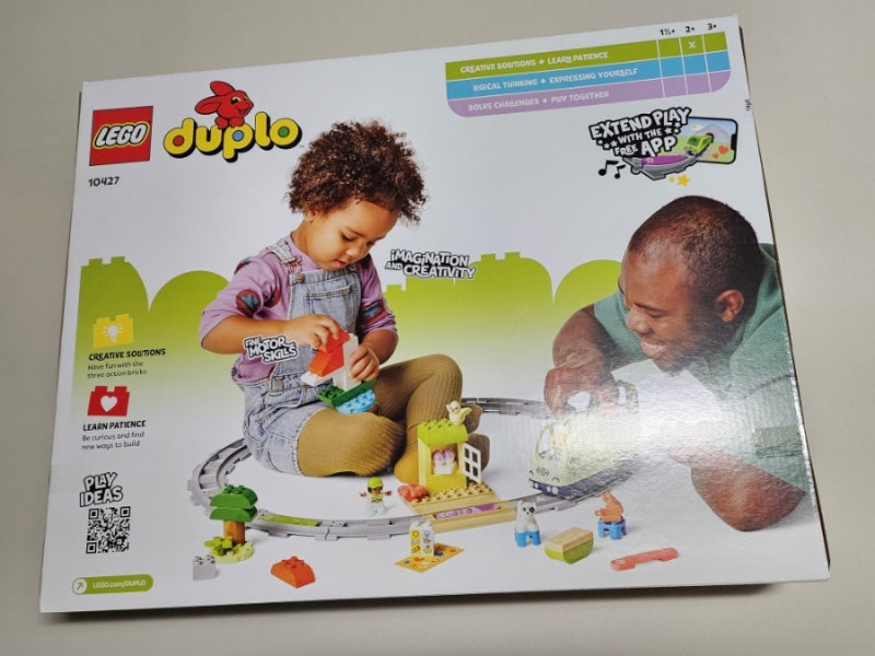 레고 듀플로 인터랙티브 기차 모험 10427 후기 LEGO DULPO 13개월 아기 레고 기차놀이 돌아기선물 ....