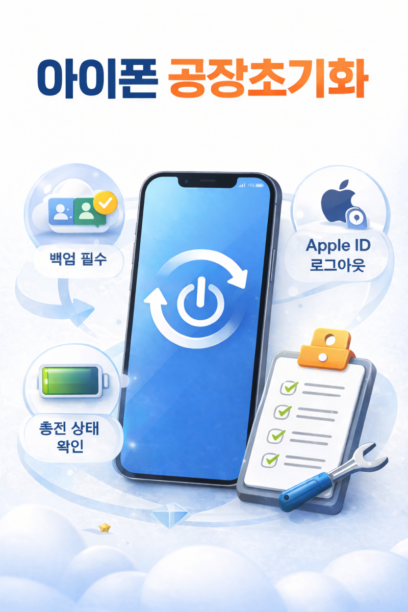 아이폰 공장초기화 방법｜아이폰 15에서 17로 기기 변경하며 직접 해본 순서