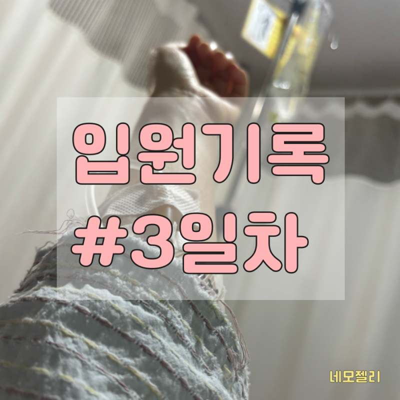 절박유산 입원기록 3일차, 그리고 집으로