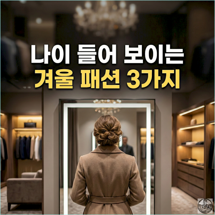  나이 들어 보이는 여자 겨울 코디 특징 3가지, 옷장 정리 시급