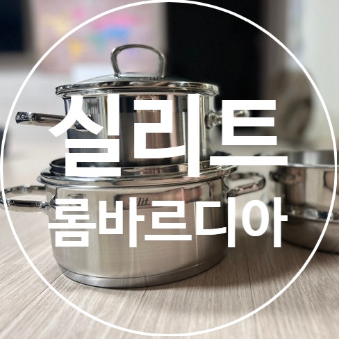 실리트 스텐 냄비 롬바르디아 3종내돈내산 5개월 사용후기