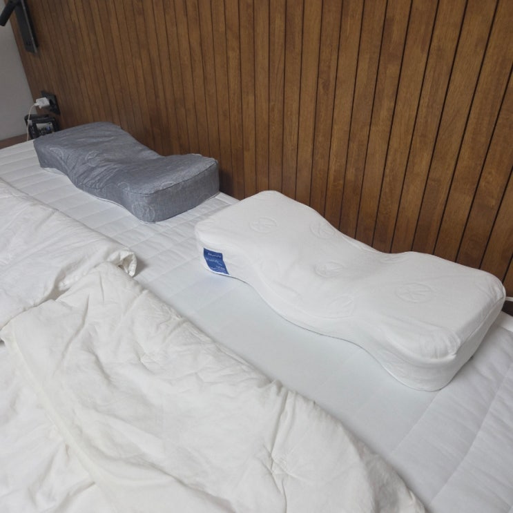 목디스크 수면 베게 가누다 블루라벨 피아노