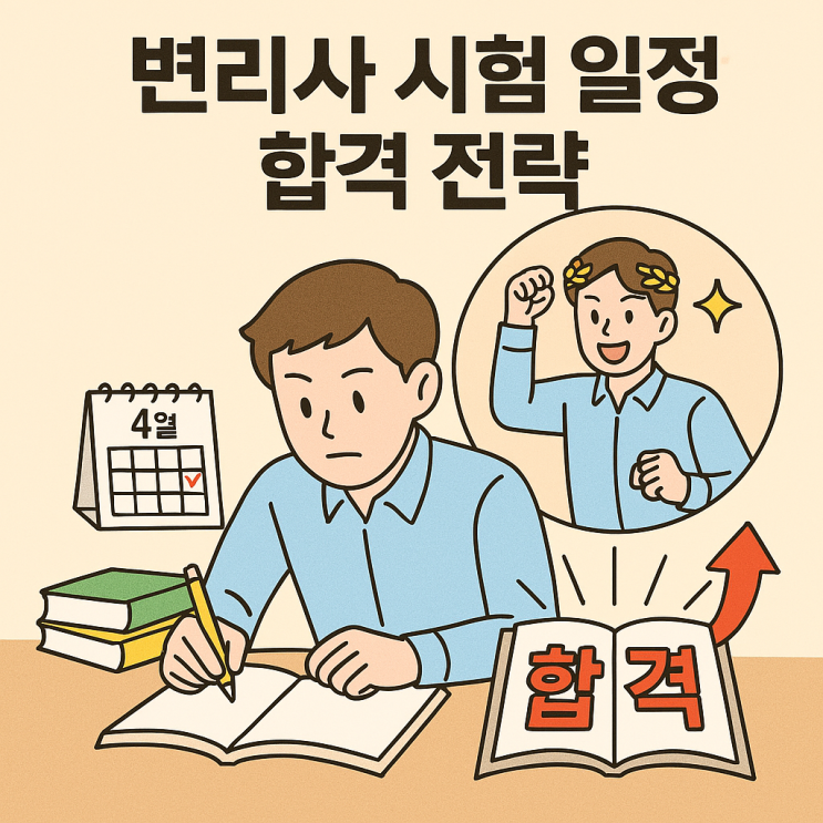  변리사 시험 일정과 합격 전략