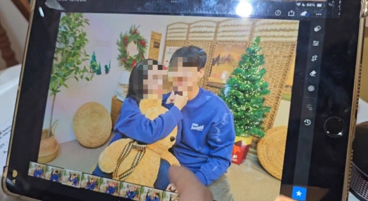  가로수길 신사역 겨울 데이트 놀거리 : 크리스마스 '흑백공간' 셀프사진관 가로수길점 추천!