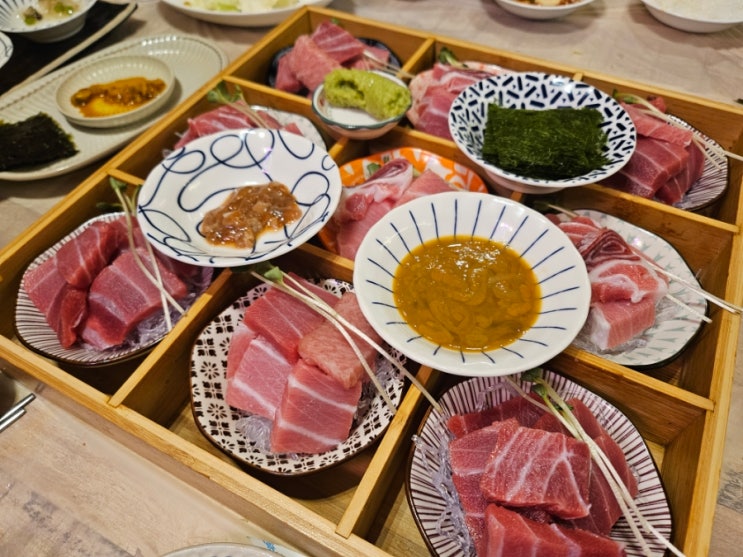  청주 동남지구 해진미 용암동 회 맛집 참치 도다리 전문