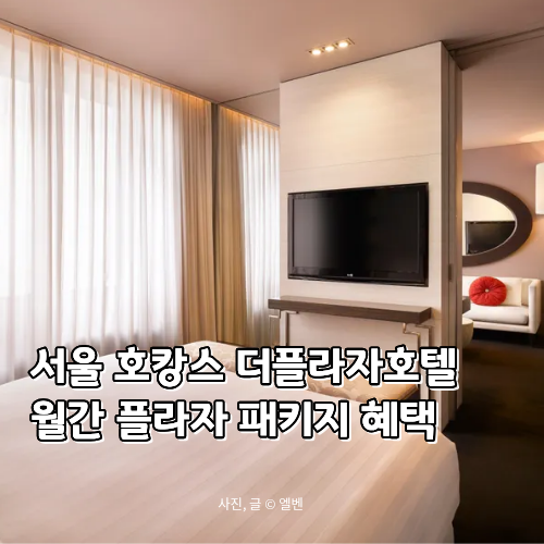  서울호캉스추천 더플라자호텔 2026 월간 플라자 패키지 한눈에 정리
