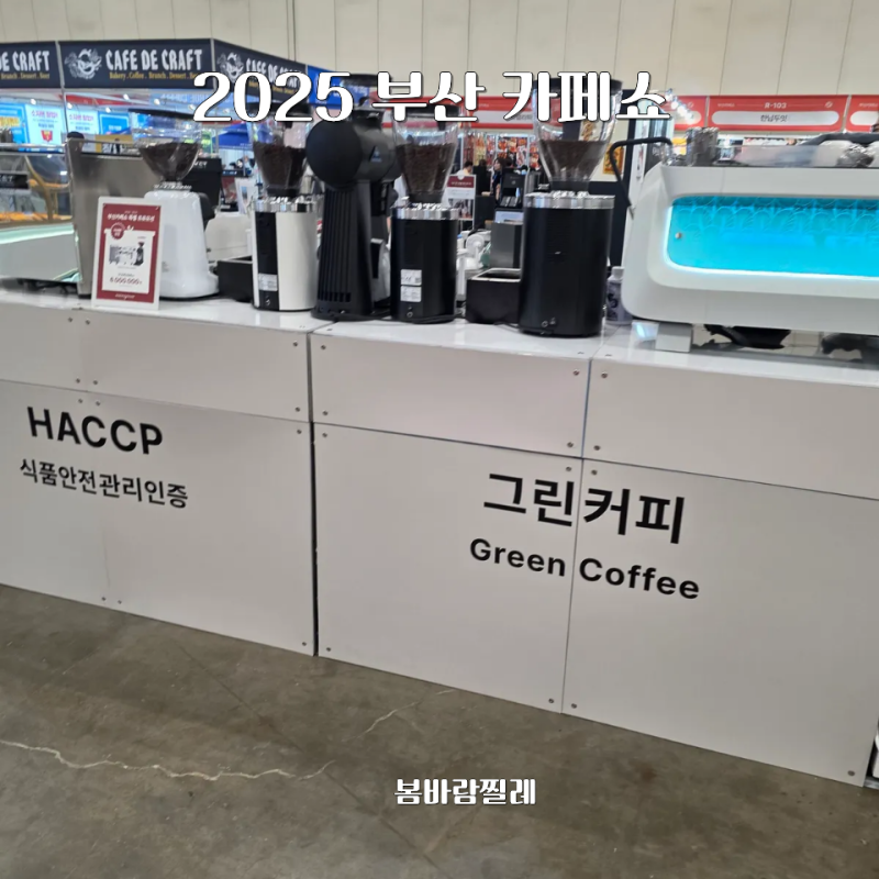 부산 카페쇼 사전예약 하는법 벡스코 무료 관람 후기