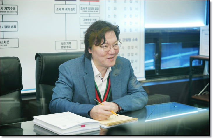 경찰조사 직후 피의자신문조서 열람방법 관련 사진