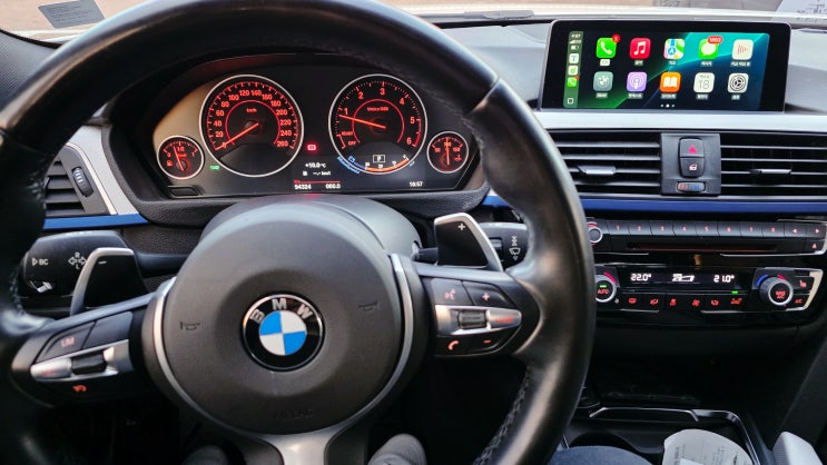  【BMW 코딩, 카플레이】 F30 320d M스포츠 2017년식 320d코딩, 320d카플레이 by TEAMDH