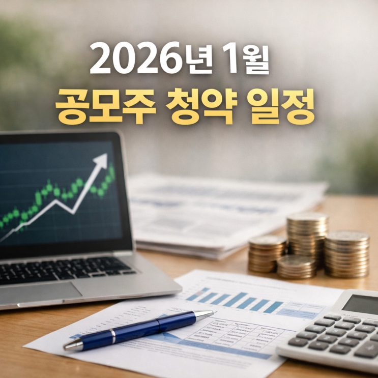  2026년 1월 공모주 청약 일정 새해 첫 따상 주인공은? (덕양에너젠, 삼성스팩13호)