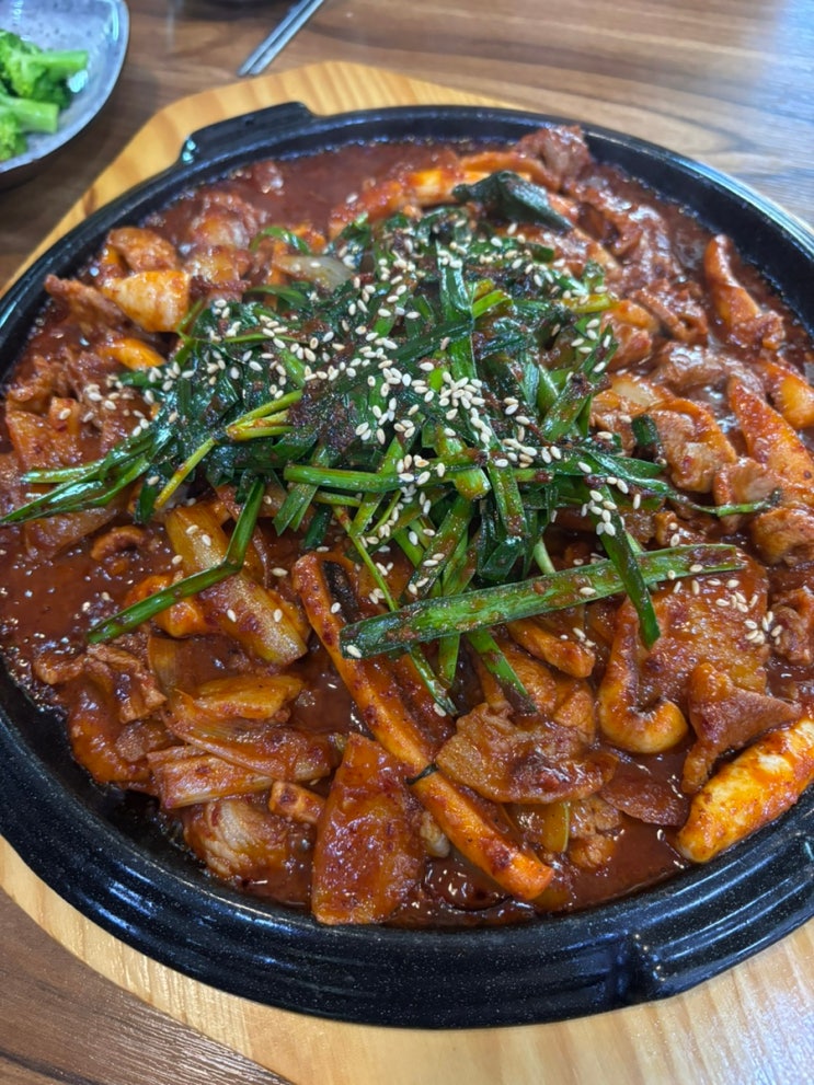  안성 맛집 맛고을 식당, 오돼지로 한끼 든든하게