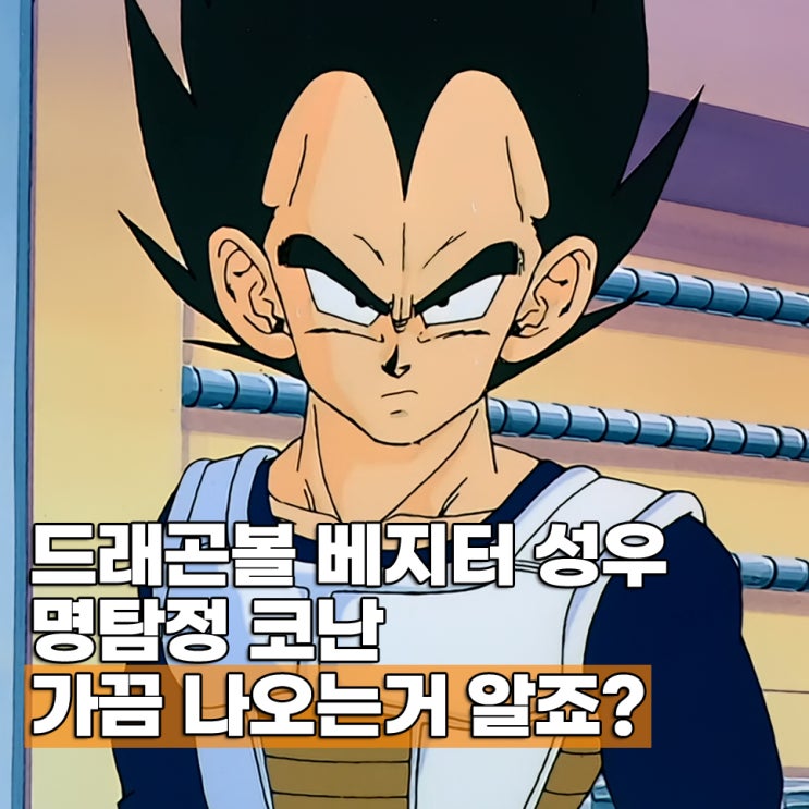  드래곤볼Z 베지터 성우 호리카와 료 작품 출연작 정리