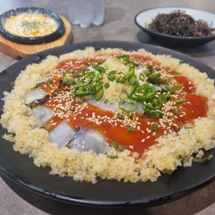  잠실새내 술집 연화리해녀촌 잠실본점 포뜬오징어