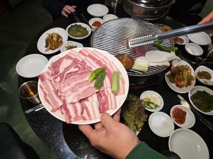  구미 옥계 맛집 산막이 문경약돌돼지