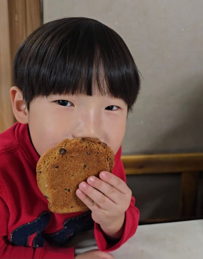 쿠키만들기 아이와 백설초코칩쿠키믹스로 만들어요