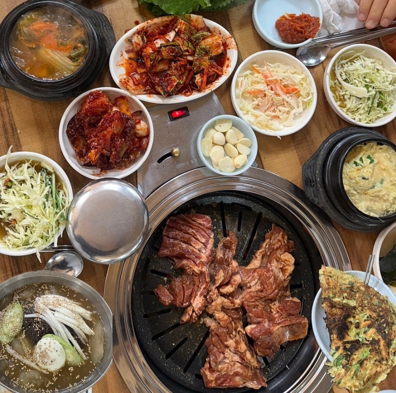인천 돼지갈비 맛집 석남동 태능숯불갈비 밑반찬에 감동받고 온 썰