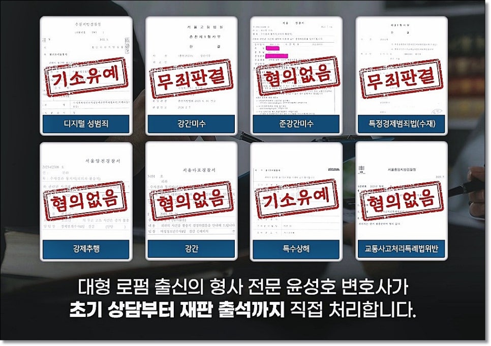 연말음주운전  연루되었다면 무죄 성공사례 관련 사진