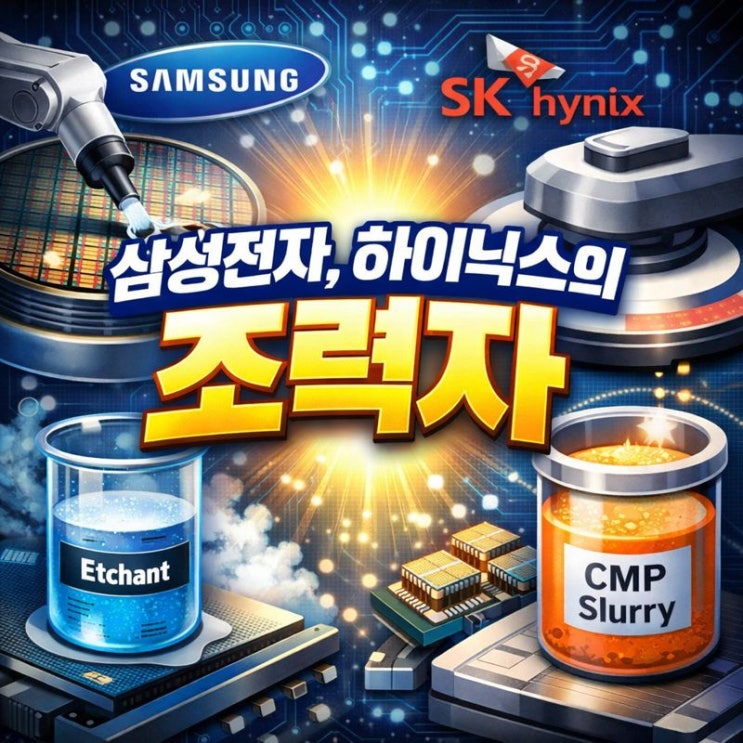  삼성전자, 하이닉스의 조력자, 솔브레인 사업·실적 정리