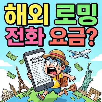 해외로밍 전화요금 거는 사람 받는 사람 비용 부담 팩트