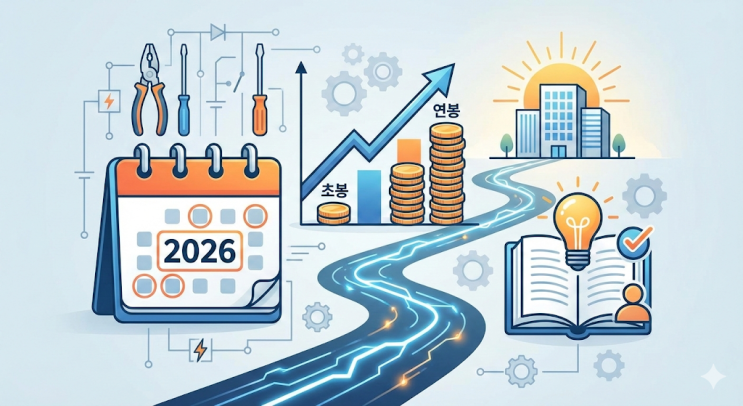  2026 전기기능사 시험일정 및 현실적인 난이도, 연봉 완벽 정리 (비전공자 필독)