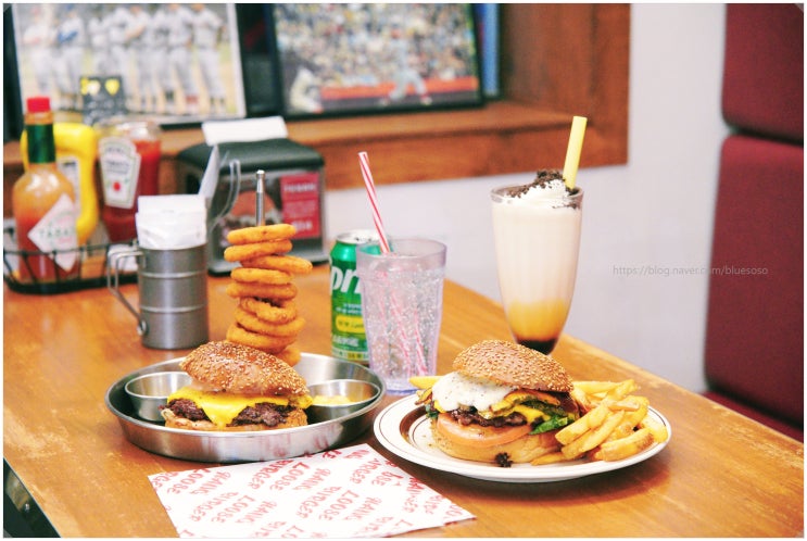  행루즈수제버거 수원점_ 행궁동 햄버거 맛집 마미랑 데이트