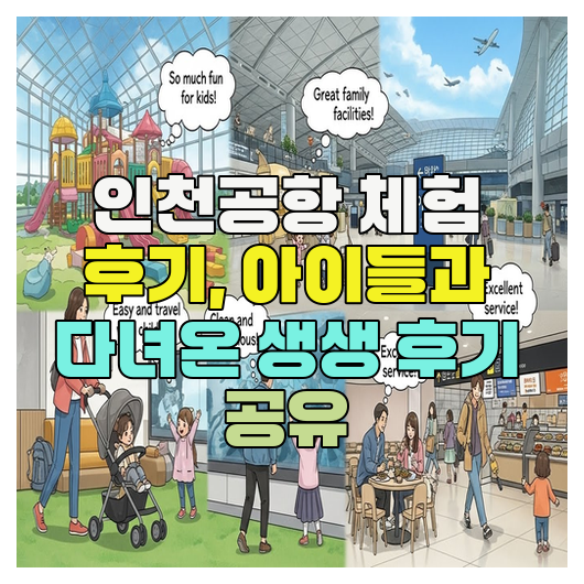  인천공항 체험 후기, 아이들과 다녀온 생생 후기 공유