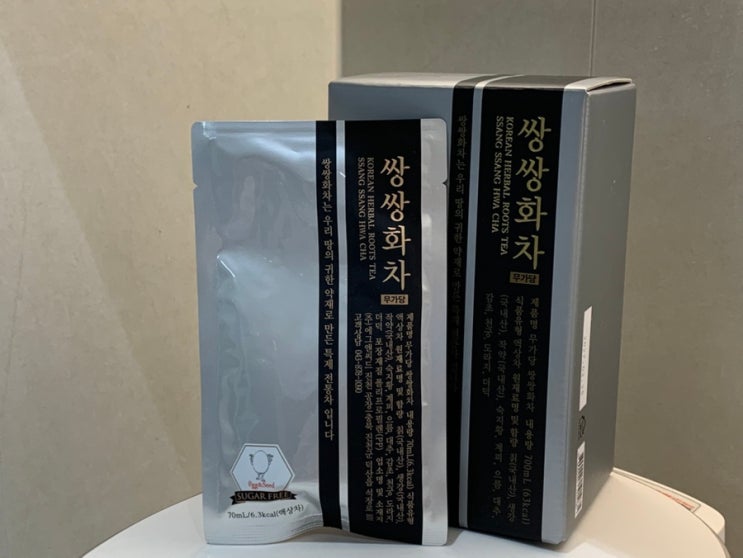  부모님 선물 추천 감기예방 에그앤씨드 무가당 쌍쌍화차 찐후기