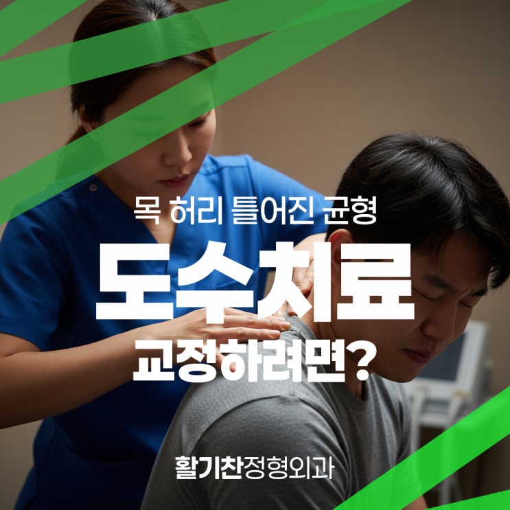  구파발 도수치료, 목 허리 틀어진 균형 교정하려면