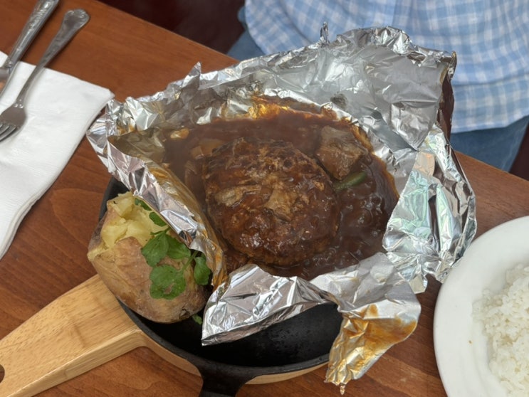  오사카 [동양정 난바점] 주말 오픈런 웨이팅 10시 후기 _ 함박스테이크 맛집
