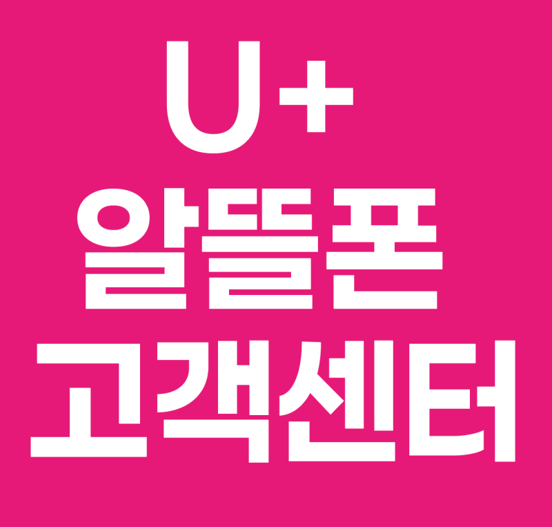 유플러스 알뜰폰 고객센터 전화번호 알뜰폰 잃어버릴 때 해결